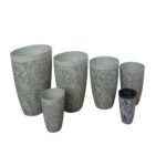 Monstera Planter 8"Monstera Planter H274