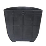 Wall Pot Rippled Wall Pot-H266