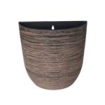 Wall Pot Rippled Wall Pot-H266